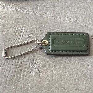 Coach Olive Green Key Holder